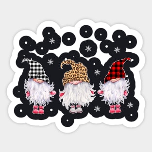 Christmas Is Gnoming God Jul Gnome Tomte Sticker